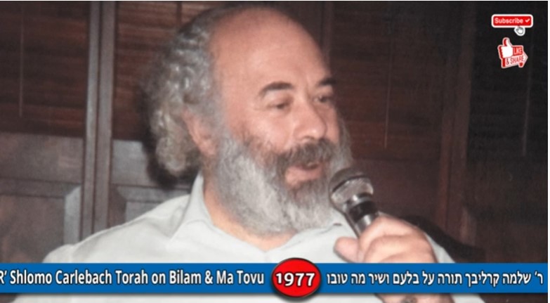 הרב שלמה קרליבך על פרשת בלק